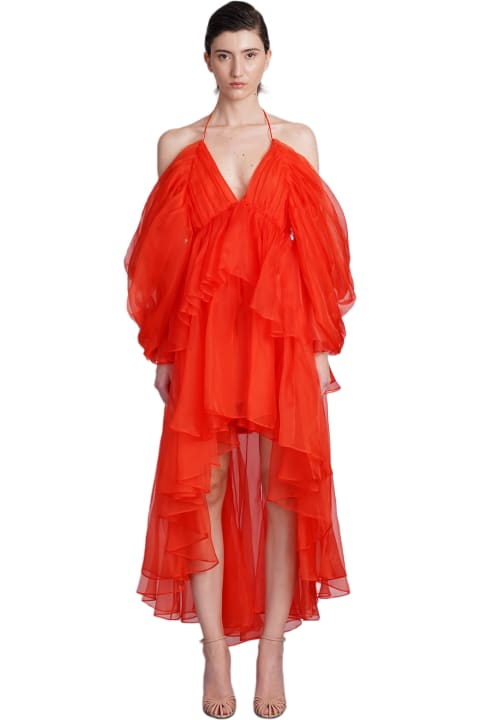 Dresses for Women Zimmermann Dress In Red Silk