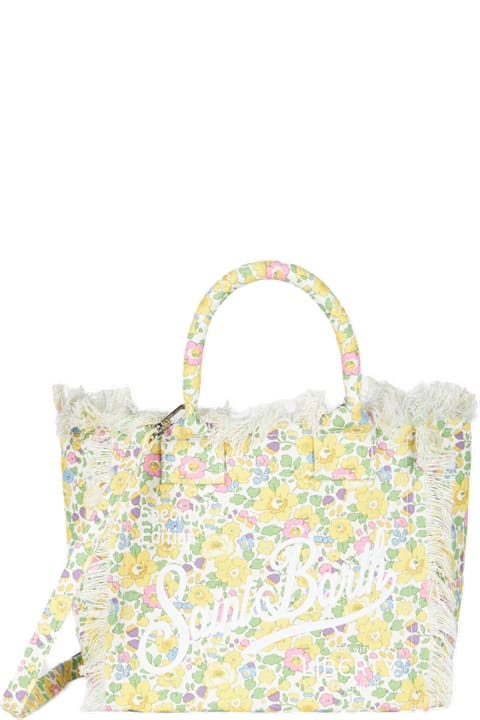 Homeware MC2 Saint Barth Betsy Cotton Canvas Colette Liberty Handbag |made With Liberty Fabric