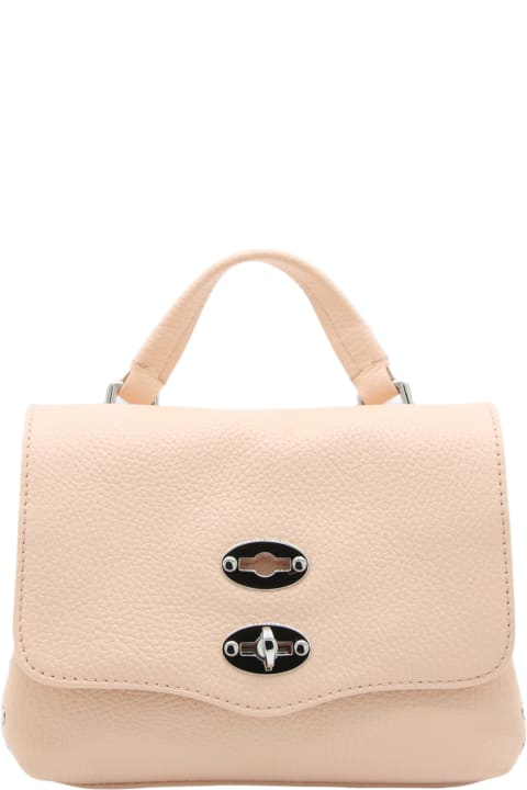 Fashion for Women Zanellato Pink Leather Postina Daily Baby Tote Bag