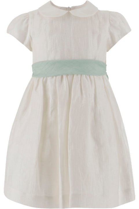 خصم على رُضع بنات Il Gufo Linen Blend Dress
