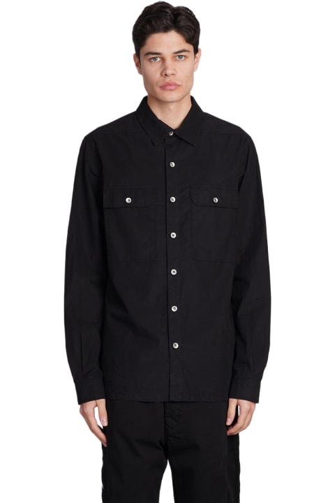 Fashion for Men DRKSHDW Outershirt Shirt In Black Cotton