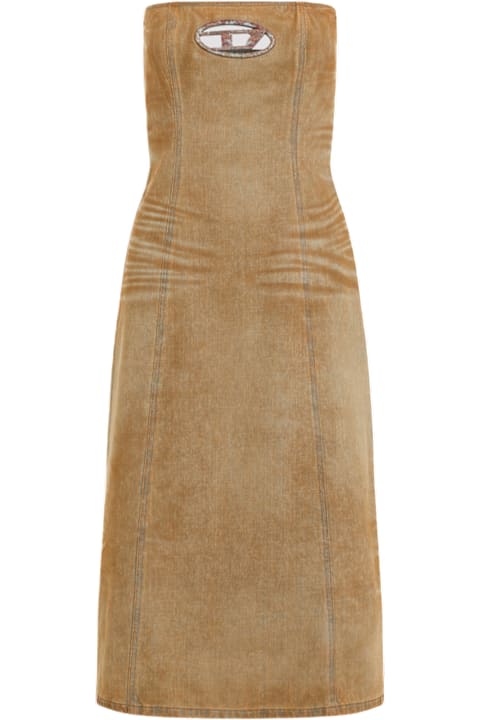 Fashion for Men Diesel De-vildress-fsf Midi Dress