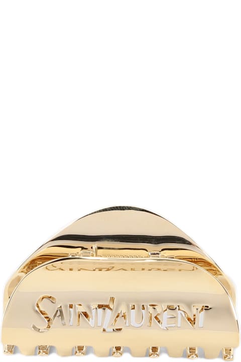 Fashion for Men Saint Laurent Brass Claw Clip