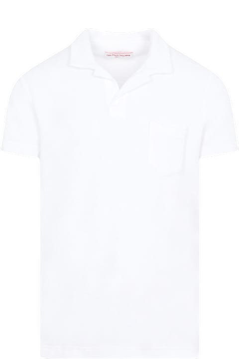 Orlebar Brown Clothing for Men Orlebar Brown Terry Cotton Polo