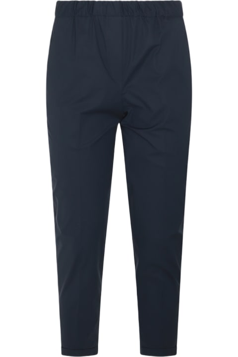 ウィメンズ Antonelliのパンツ＆ショーツ Antonelli Navy Blue Cotton Pants