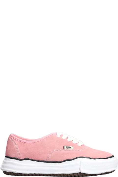 Mihara Yasuhiro Sneakers for Women Mihara Yasuhiro Baker Sneakers In Rose-pink Suede
