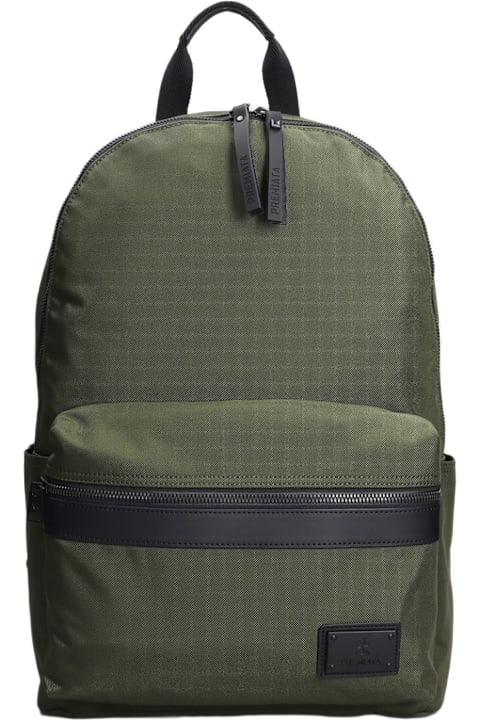 Premiata for Men Premiata Blade Backpack In Green Polyester