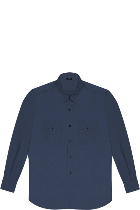 Homeware Larusmiani Military Cotton Shirt Shirt