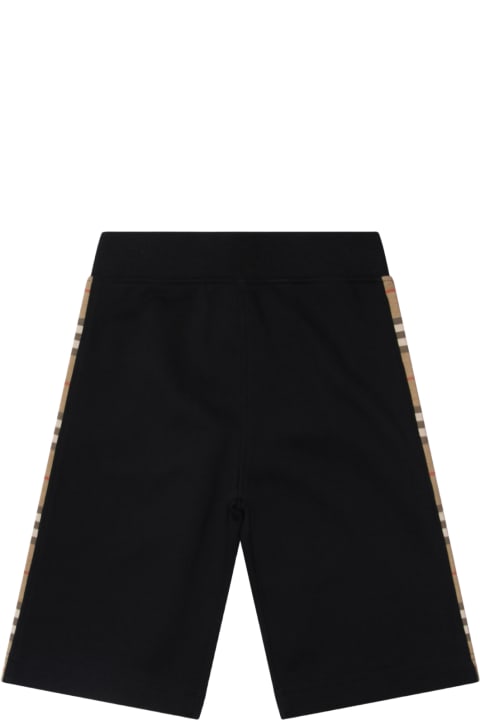 Bottoms for Girls Burberry Black Cotton Shorts