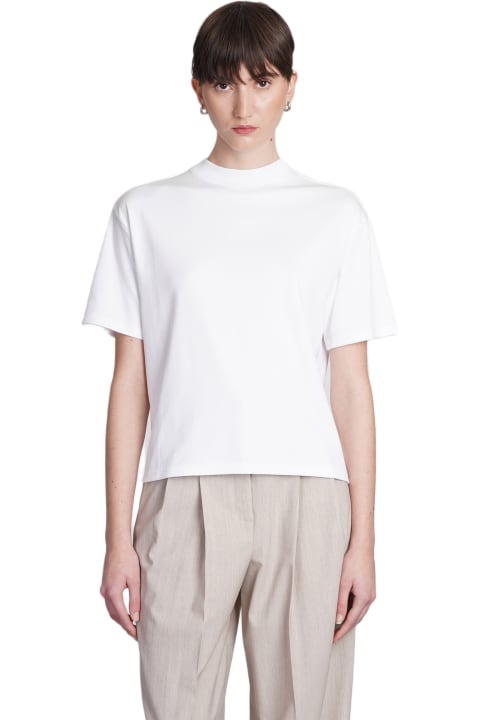 Theory Topwear for Women Theory T-shirt In White Cotton