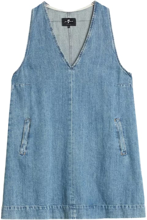 7 For All Mankind Clothing for Women 7 For All Mankind V-neck Dress Arizona