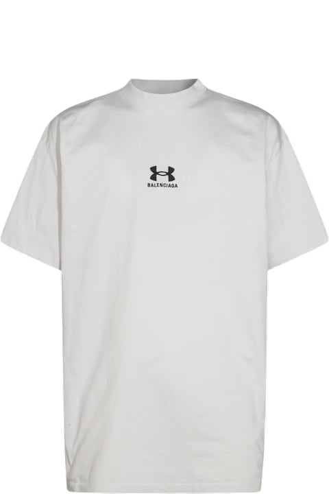 Homeware Balenciaga Chalk Cotton X Under Armour Oversize T-shirt