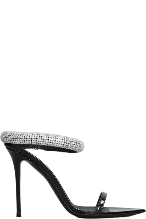 Giuseppe Zanotti for Women Giuseppe Zanotti Sandals In Black Leather
