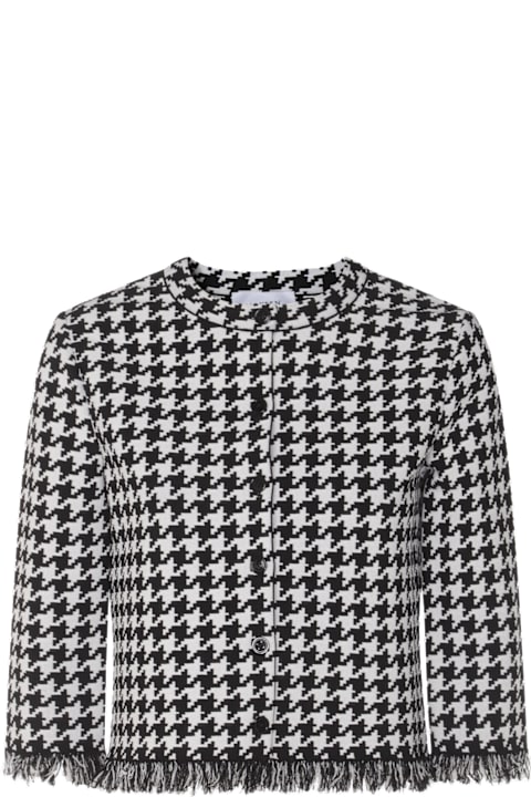 Alexander McQueen for Women Alexander McQueen Black And White Knitwear