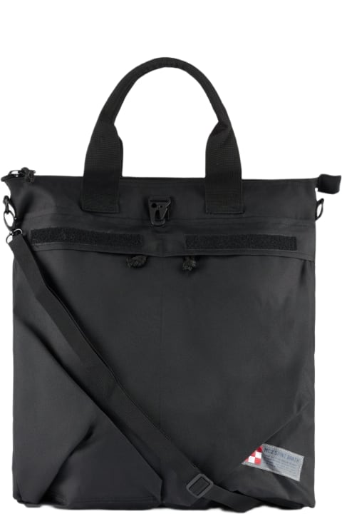 MC2 Saint Barth حقائب ظهر لـ السيدات MC2 Saint Barth Canvas Black Backpack Helmut
