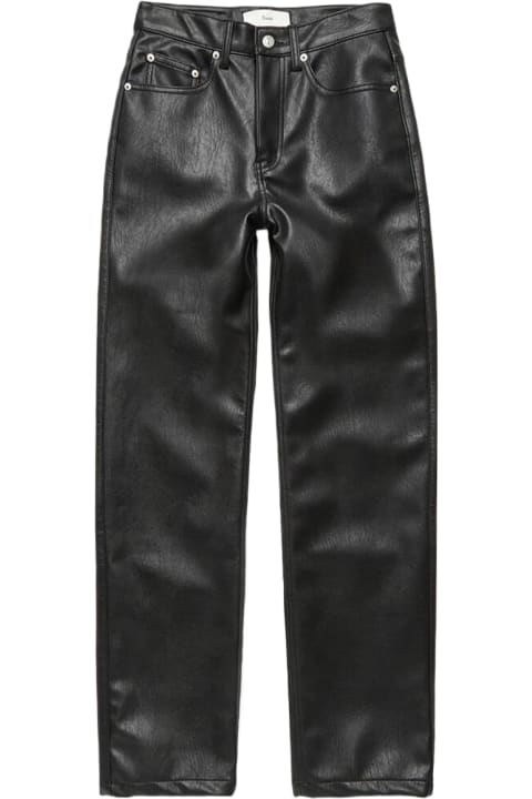 Vegan Leather Jeans Black vegan leather pant - Vegan leather jeans