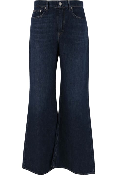 Jeans for Women Ralph Lauren Whiskered-effect Wide-leg Jeans