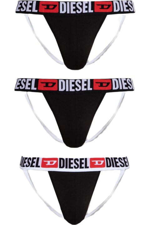 Diesel Underwear for Men Diesel 'umbr-jockythreepack' Jockstrap 3-pack