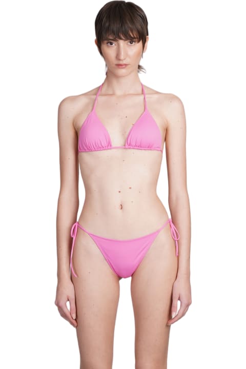 Swimwear for Women MC2 Saint Barth Leah Beachwear In Rose-pink Polyamide