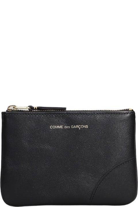 Comme des Garçons Wallet Accessories for Men Comme des Garçons Wallet Wallet In Black Leather