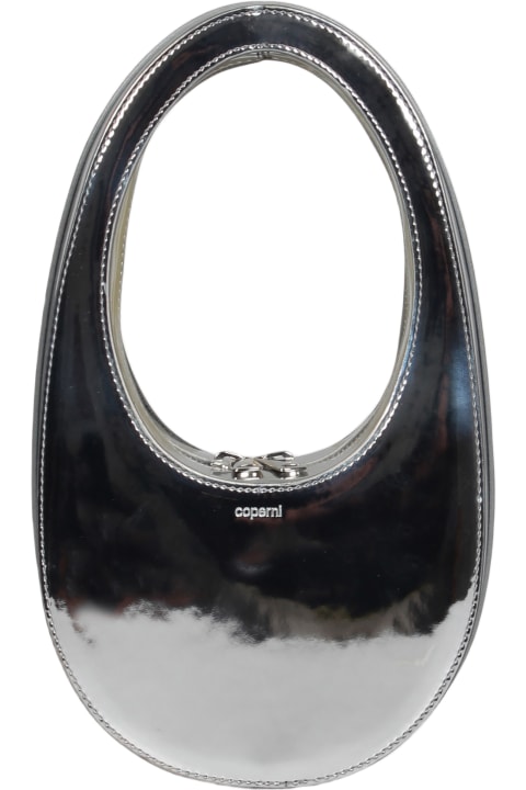Coperni Shoulder Bags for Women Coperni Mirrored Mini Swipe Bag