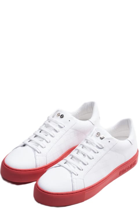 Fashion for Women Hide&Jack Low Top Sneaker - Essence Tuscany White Red