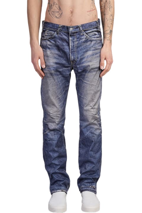 Junya Watanabe Jeans for Men Junya Watanabe Jeans In Blue Nylon