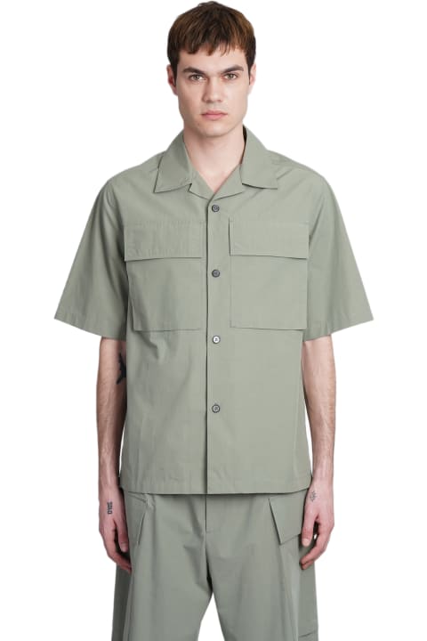Jil Sander Shirts for Men Jil Sander Shirt In Green Cotton
