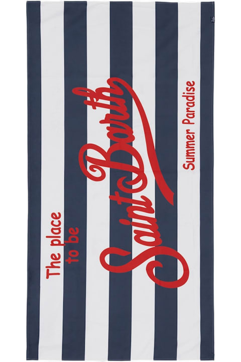 MC2 Saint Barth for Homeware MC2 Saint Barth Microfiber Striped Beach Towel Aidan