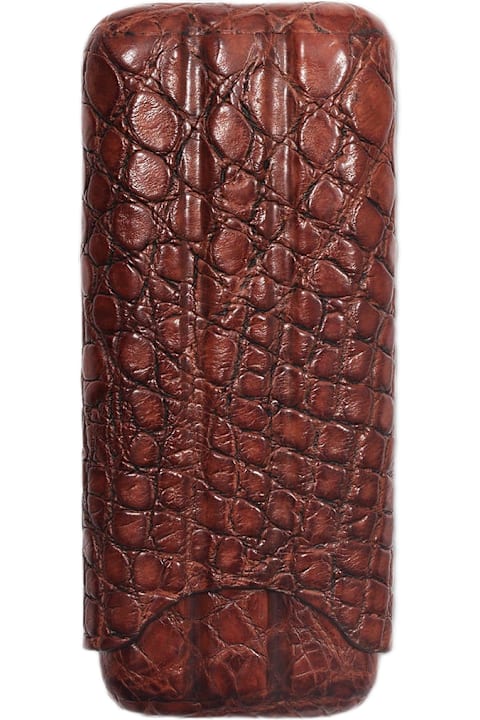 Homeware Larusmiani Triple Cigar Holder Habana 