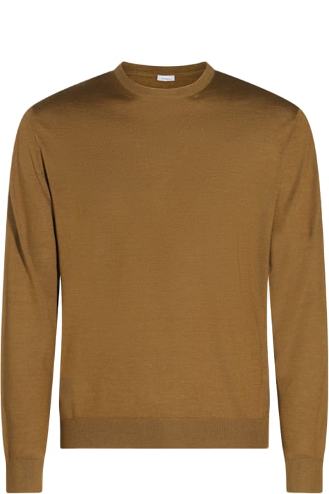 سترات لـ القسم الرجالي Malo Beige Wool Knitwear