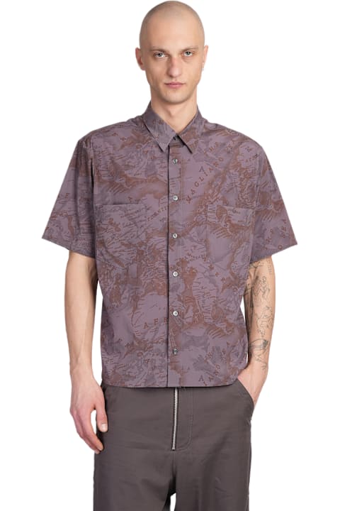 メンズ Maglianoのシャツ Magliano Shirt In Brown Polyamide