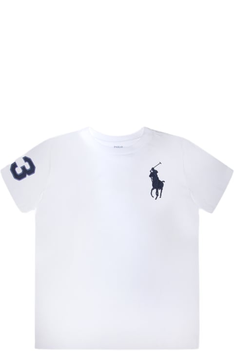 أدوات منزلية Polo Ralph Lauren White Cotton T-shirt