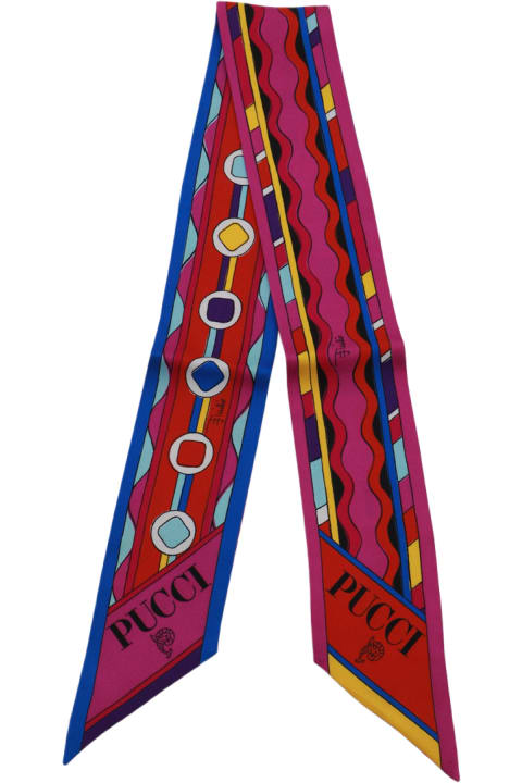 メンズ新着アイテム Pucci Multicolor Silk Scarves
