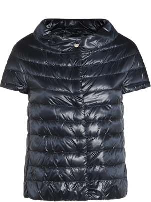 ジャケット HERNO Women Jackets GI000313D 6277RI9300 Black Herno Women's Drawstring Waist Down Jacket | $695.00 | Saint