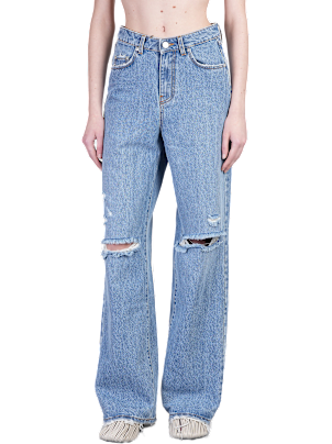 デニム・ジーパン SEFR Women Denim Pants 418493 WFW24LOOSETRA BLUE パンツ・ボトムス / デニム 通販 | NapsNote