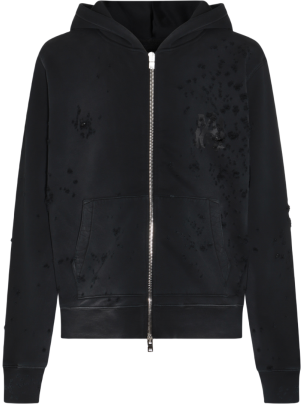 【送料&関税込】AMIRI Black Cotton Sweatshirt AMIRI Black Cotton Sweatshirt | italist