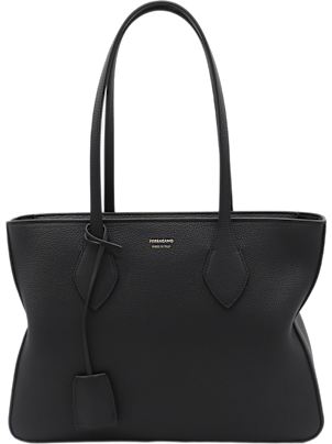 Ferragamo Black Leather Totes トートバッグ 通販 | GmarShops