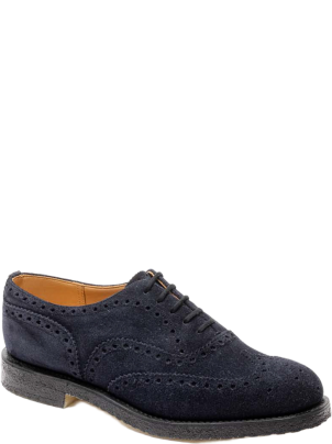 靴 Church's_75F_FAIRFIELD Church's Fairfield 81 Mud Castoro Suede Oxford Shoe (fitting F