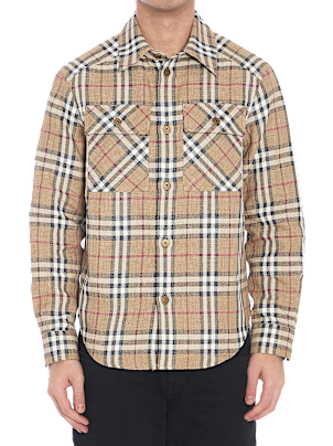 Burberry Check Overshirt | italist