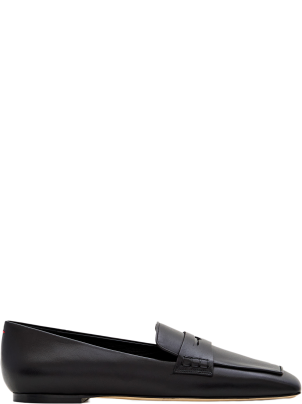 【関税込み】Aeyde ブラック Tom ローファー AEYDE Tom パテントレザー ローファー | NET-A-PORTER
