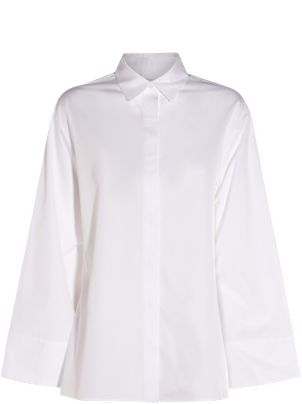 'S Max Mara - エスマックスマーラ 91660349 ブラウス 38 ホワイト ビジュー IT83HB7R90FO S Max Mara Clothing for Women