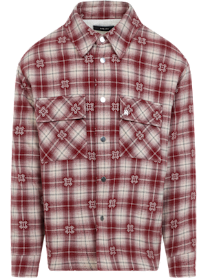 Tシャツ・カットソー AMIRI SS25 PADDED OVERSHIRT (AMSTOS1024 DEEP) AMIRI Padded Overshirt | italist
