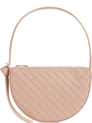 Bottega Veneta Half Moon Leather Shoulder Bag | italist