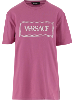 Versace logo, Gianni Versace Medusa Italian fashion, fashion shoes, purple,  text png