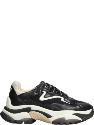 スニーカー Ash ADDICT SNEAKERS Ash Addict Sneakers In Black Leather And Fabric | italist