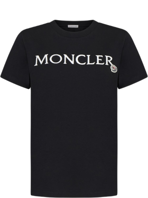 【関税込み】Moncler Grenoble ブラウン ロゴ コットン Tシャツ Logo-print T-shirt | Moncler | OTTODISANPIETRO