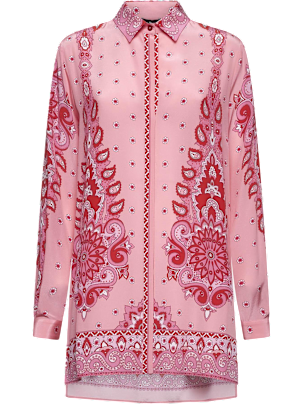 Etro Silk Long Shirt | italist