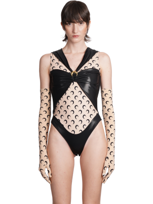 Marine Serre Jersey Draped Body | italist