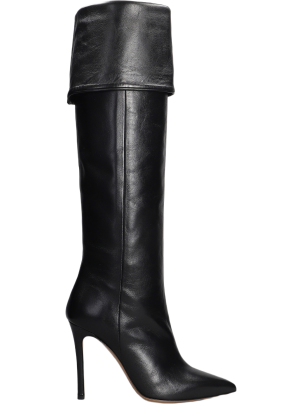 The Seller High Heels Boots In Black Leather italist ALWAYS
